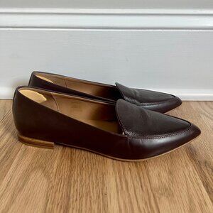 Everlane The Modern Point Leather Flats